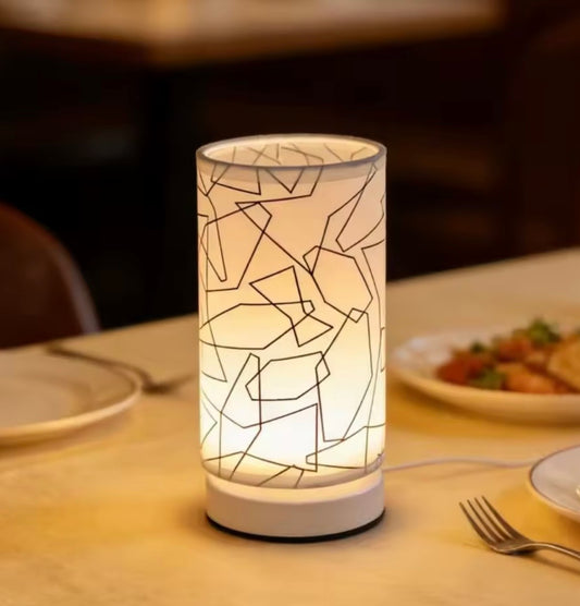 Lampe Nordique Moderne en Tissu – Éclairage Décoratif USB