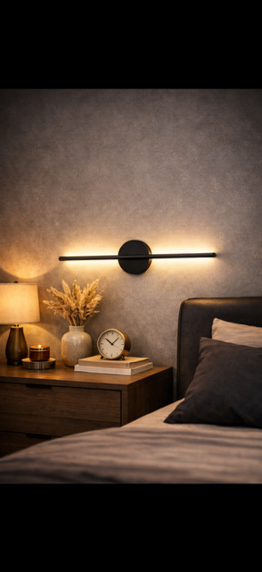Lampe murale design noir mat – Transformez votre pièce en 10 secondes | MurÉclat Axis